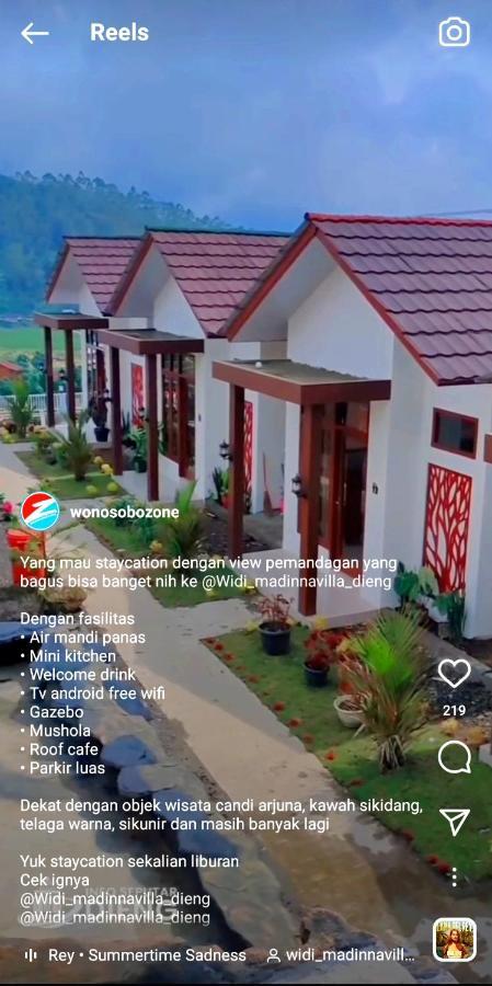 Villa Madinna Dieng Diyeng المظهر الخارجي الصورة